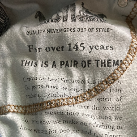 LEVIS 514 31x32 blue jeans - Picture 5 of 5